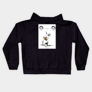 Lifting Waits Kids Hoodie